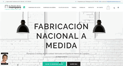Desktop Screenshot of latiendadelamampara.es