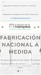 Mobile Screenshot of latiendadelamampara.es