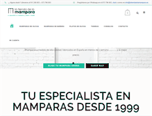 Tablet Screenshot of latiendadelamampara.es